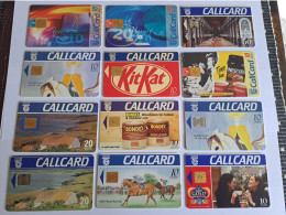 IRELAND /CHIPCARDS / BUNDEL /ACTION / 12 DIFFERENT CARDS / ACTION /12 CARDS !!!      USED CARDS    ** 16709** - Ierland