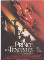 15 PUB 01#2 - PRINCE DES TENEBRES - JOHN CARPENTER - PRIX DE LA CRITIQUE AVORIAZ 88 - Affiches Sur Carte