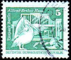 Rda Poste Obl Yv:1627 Mi:1947 Alfred Brehm Haus Tierpark Berlin (Beau Cachet Rond) Petit Format - Gebraucht