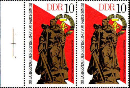 Rda Poste N** Yv:1719 Mi:2038 30.Jahrestag Der Befreiung Vom Faschismus Paire - Unused Stamps