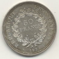 50 FRANCS 1974  Argent - 50 Francs