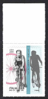 Italia 2020; Gino Bartali, Leggenda Del Ciclismo Italiano E Mondiale, Bordo Superiore. - 2011-20: Mint/hinged