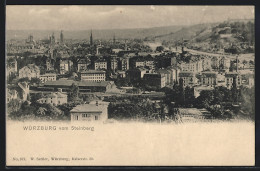 AK Würzburg, Blick Vom Steinberg  - Würzburg