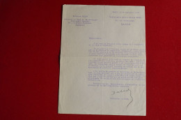 1932 Signed Letter Mountaineer Pierre Dalloz Alpinist To C.E. Engel Mountaineering Historian Alpinism Escalade - Sportifs