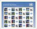 ONU Vienne 2011 - Feuille De Timbres Personnalisés - Greetings From The United Nations In Vienna ** - Blocks & Kleinbögen