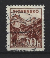 Slovensko 1939 Definitif Y.T. 43 (0) - Usati