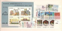 1986 MNH Norwegen, Year Complete According To Michel, Postfris - Full Years