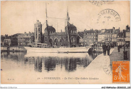 AHJP8-0967 - DUNKERQUE - LE PORT - UNE GOELETTE ISLANDAISE - Sailing Vessels