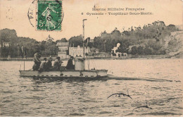 MIKI-AP7-061- MARINE MILITAIRE FRANCAISE GYMNOTE TORPILLEUR SOUS MARINS - Submarines