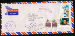 Br India, Meerut Cantt 1999 Registered Cover > Denmark #bel-1094 - Covers & Documents