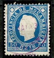 Moçambique, 1886, # 20 Dent. 12 1/2, Papel Porcelana, Used - Mozambique