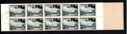 2037042548 1977 SCOTT 693A (O) GEBRUIKT USED - COMPLETE BOOKLET EUROPA ISSUE HAMNOY LOFOTEN FISHING VILLAGE - Oblitérés