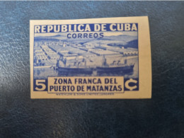CUBA  NEUF  1936   ZONA  FRANCA  DEL  PUERTO  DE  MATANZAS  //  PARFAIT  ETAT  //  1er  CHOIX  // Non Dentelé-sin Dentar - Nuovi