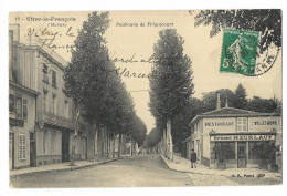 CPA 51 VITRY-le-FRANCOIS Faubourg De Frignicourt (Café Restaurant ARMAND HEURLAUT) - Vitry-le-François