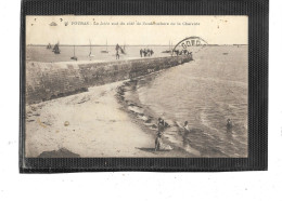 17-FOURAS-les-BAINS- Une Vue Animée De " LA JETEE "du Cote De L'Embouchure De LA CHARENTE - Fouras-les-Bains