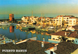 ESPAGNE - Marbella - Puerto Banus - Puesta De Sol - Coucher Du Soleil - Sunset - Bateaux - Carte Postale Ancienne - Málaga