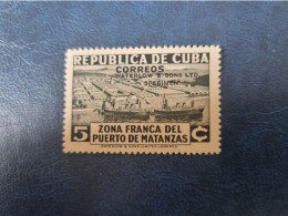 CUBA  NEUF  1936   ZONA  FRANCA  DEL  PUERTO  DE  MATANZAS  //  PARFAIT  ETAT  //  1er  CHOIX  // épreuve--proof - Unused Stamps