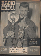 Revue RADIO CiNEMA TELEVISION  N° 171 Avril  1953 Robert LAMOUREUX  (CAT4082/171) - Cine / Televisión