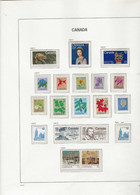 1977 MNH Canada Year Collection According To DAVO Album Postfris** - Années Complètes