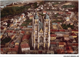 CAR-AANP1-54 CPSM-0047 - ST-NICOLAS-DE-PORT - Vue Aérienne - La Basilique - 15x10cm - Saint Nicolas De Port