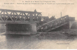 55 - REVIGNY - SAN35700 - Rupture Du Pont Sur L'Ornain De La Ligne De Vouziers Par Le Génie Français - Revigny Sur Ornain