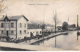 54 - FROUARD - SAN65368 - La Gare Et Le Canal - Frouard