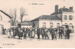 51 - SAN62864 - FISMES - La Gare - Fismes