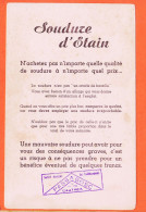 14856 / ⭐ ♥️ Rare Tampon PASSABOSC CASTRES 81-Tarn Soudure ETAIN N'achetez Pas N'importe Quelle Qualité Buvard-Blotter - S