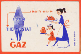 14852 / ⭐ Four à Thermostat Au Gaz Réussite Assurée D'après FIX-MASSEAU Buvard Blotter - Electricité & Gaz