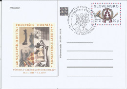 CDV 262 Slovakia Best Engravings Of Fr. Horniak - Ester Simerova-Martincekova, Chess Composition 2016 Horse - Echecs