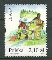 POLAND MNH ** 3857 Europa, Les Vacances, Sac à Dos Avec Paysage De Chemins De Randonnées, Lac, Gîtes - Ongebruikt