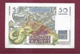 270524 - BILLET FRANCE CINQUANTE FRANCS NEPTUNE LE VERRIER D.29-6-1950 59372 V.154 384559372 - 50 F 1946-1951 ''Le Verrier''