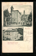 Cartolina Fiesole, Hotel Restaurant Aurore, Monti Frères-Prop., Montesenario, L`Ermitage  - Other & Unclassified