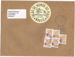 BIG COVER - Brazil Via Macedonia ,2003,Mail Art - Covers & Documents