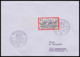 Bund 1971, Mi. 678 FDC - Covers & Documents