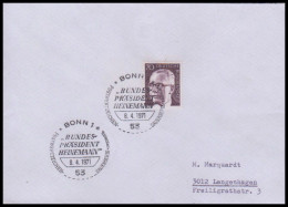 Bund 1970, Mi. 641 FDC - Briefe U. Dokumente