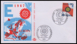 Bund 1967, Mi. 534 FDC - Lettres & Documents