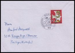 Bund 1963, Mi. 399 FDC - Lettres & Documents