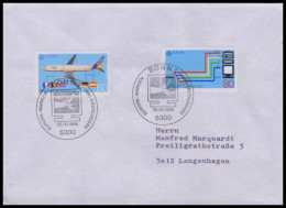 Bund 1988, Mi. 1367-68 FDC - Briefe U. Dokumente