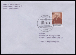 Bund 1988, Mi. 1357 FDC - Briefe U. Dokumente