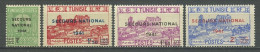 TUNISIE 1941 N° 227/230 ** Neufs MNH Superbes C 6 € Grande Mosquée De Tunis Amphithéâtre D'El Djem SECOURS NATIONAL - Ungebraucht