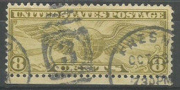 USA Airpost Air Mail 1931-32 Winged Globe C.8 SC.# C17 - VFU - 1a. 1918-1940 Oblitérés