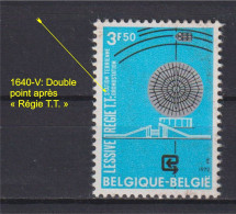 Belgique: COB N° 1640-V, Neuf, **, Sans Charnière. TB !!! - 1961-1990