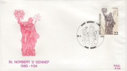 COB - FDC N° 740 - Timbre N° 2156 - 1981-1990