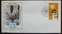 International Year Of The Child    Egypt  -  Egypte   FDC    Mi 800   Yv.  1098   1979 - Covers & Documents