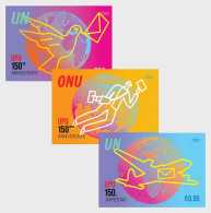 UN / VN - Postfris / MNH - Complete Set 150 Years UPU 2024 - Emissions Communes New York/Genève/Vienne