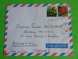 N° 288/289 SUR LETTRE PAR AVION DE NOUVELLE CALEDONIE - Collections, Lots & Series