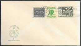 Cuba FDC Cover 1954. Scouts - Covers & Documents
