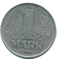 1 MARK 1978 A DDR EAST DEUTSCHLAND Münze GERMANY #AE140.D.A - 1 Mark