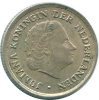 1/10 GULDEN 1966 ANTILLAS NEERLANDESAS PLATA Colonial Moneda #NL12849.3.E.A - Niederländische Antillen